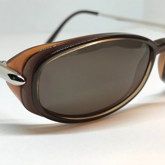 SOLD! Cartier Havana Aspen Decor Platinum Sunglasses - Picture 4 of 9